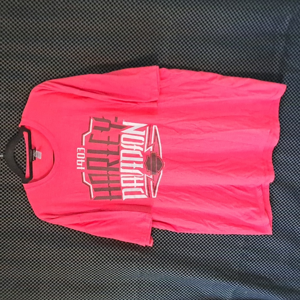 Harley-Davidson Orange Short Sleeve Tee